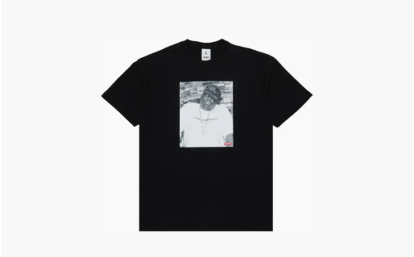 Supreme x Jordan Biggie S/S Top Black 