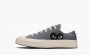 Comme des Garçons PLAY x Chuck 70 Low "Steel Gray" 