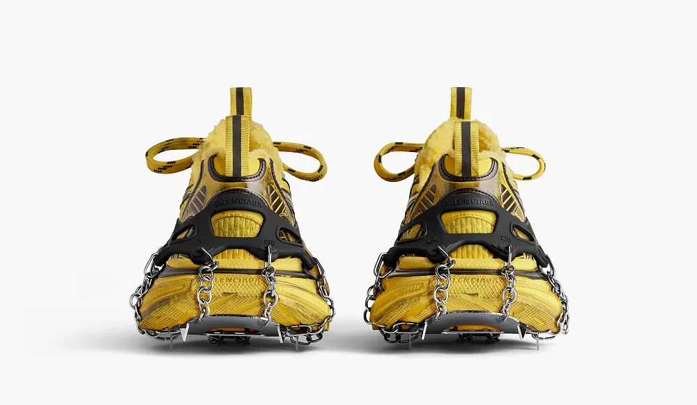 Balenciaga 3XL Sneaker Ski Yellow Black