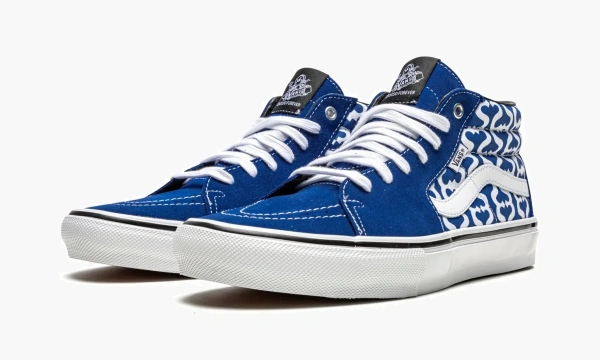 Vans Skate Grosso Mid Supreme - Monogram S - Royal 