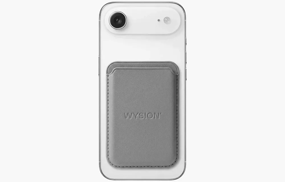WYSION MAGSAFE WALLET GREY
