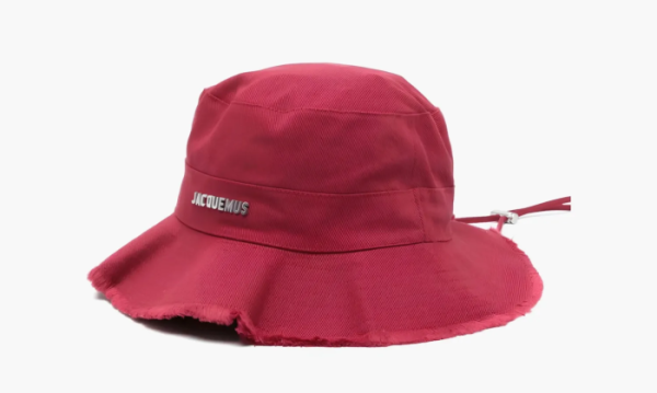 Jacquemus Cotton Hat Cherry 