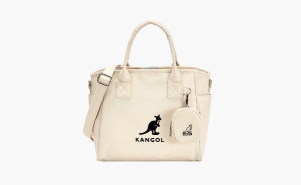 Kangol Fabric Handbag Ivory 