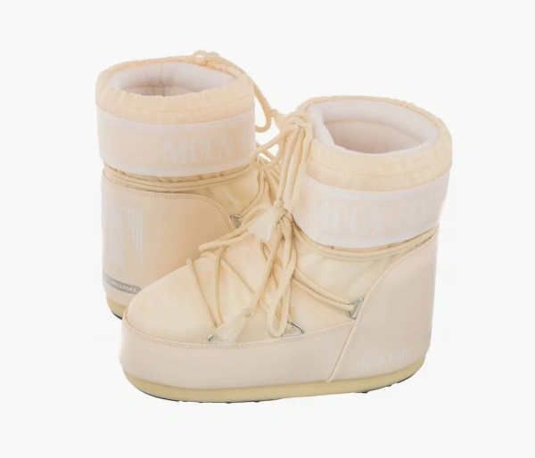 Moon Boot Icon Low Nylon Cream 