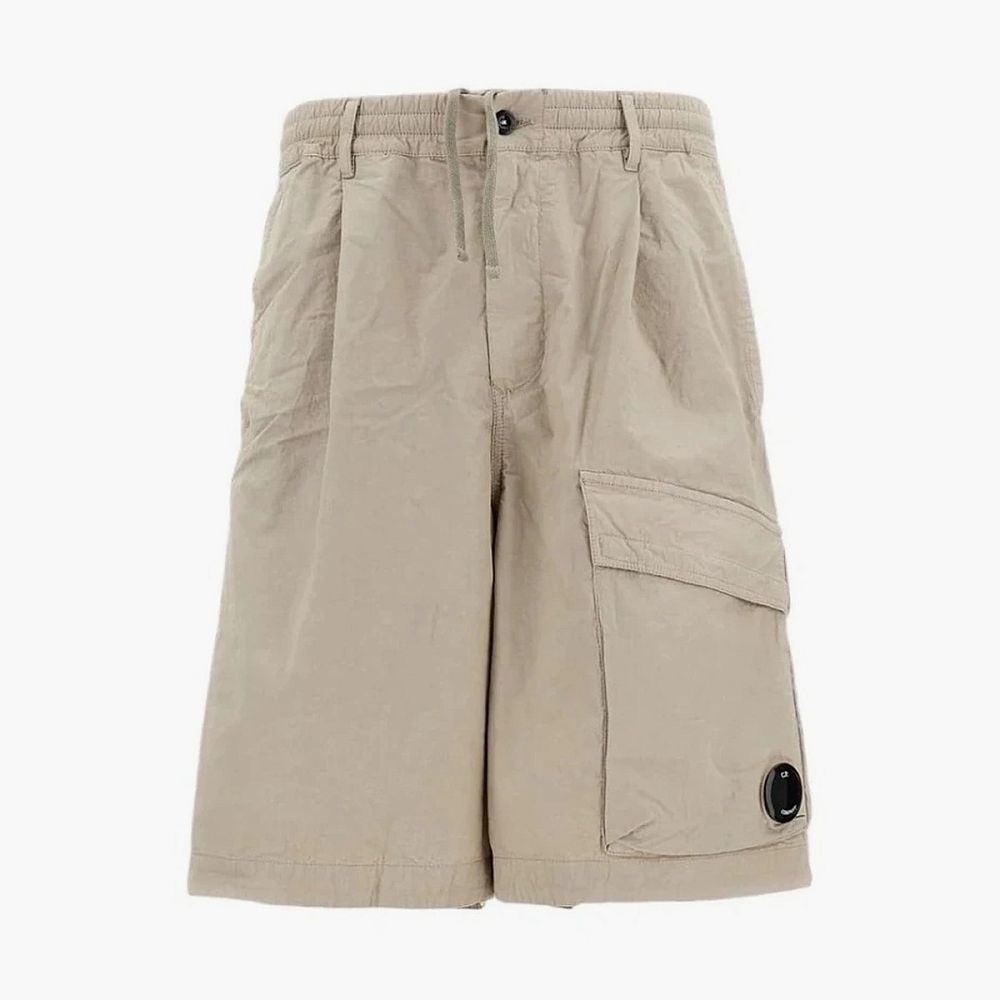 C.P. Company Micro-Reps Boxy Shorts Beige