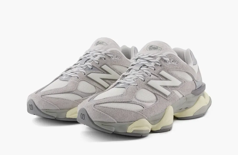 New Balance 9060 Light Grey White