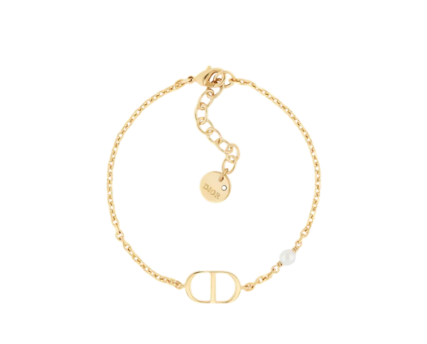 Dior Petit CD Bracelet Metal Gold-Finish 