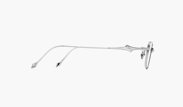 Gentle Monster Saga 02 Sunglasses Silver / Transparent 