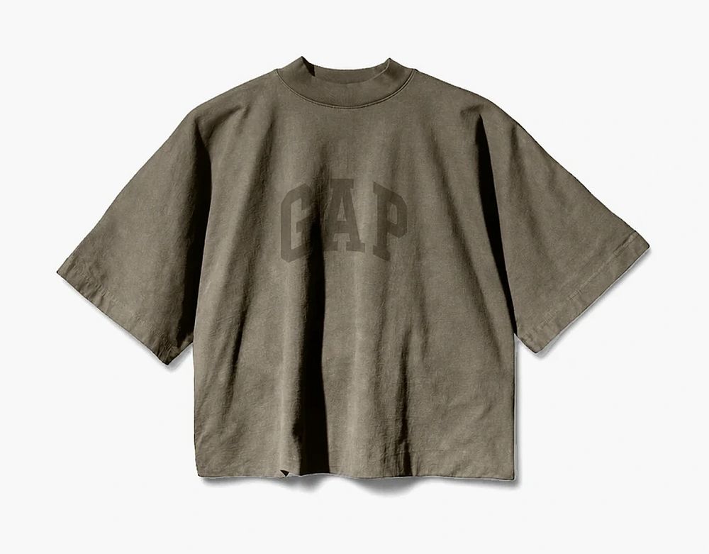 Футболка Yeezy x Gap x Balenciaga Dove Washed Black