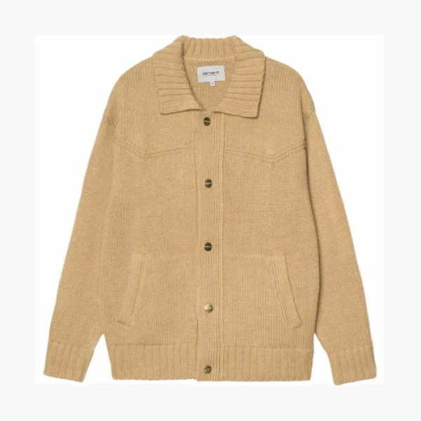 Carhartt WIP SS25 Santa Fe Cardigan logo 