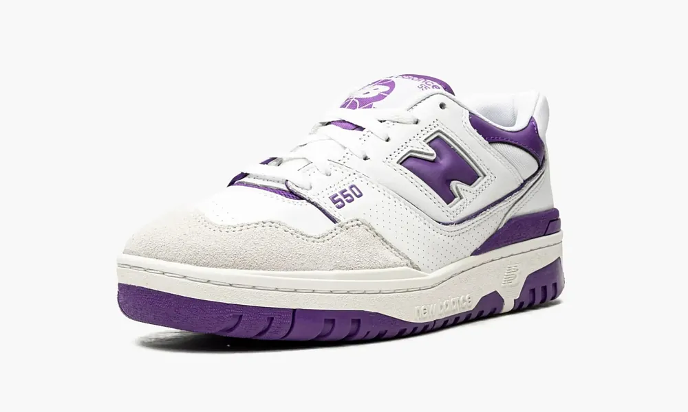 New Balance 550 White Purple