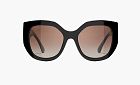 Chanel Butterfly Sunglasses Acetate Black