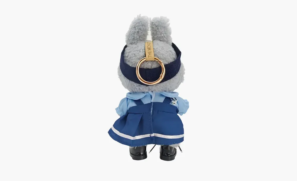 Pop Mart Labubu The Monsters Genki Bunny Blue Outfit