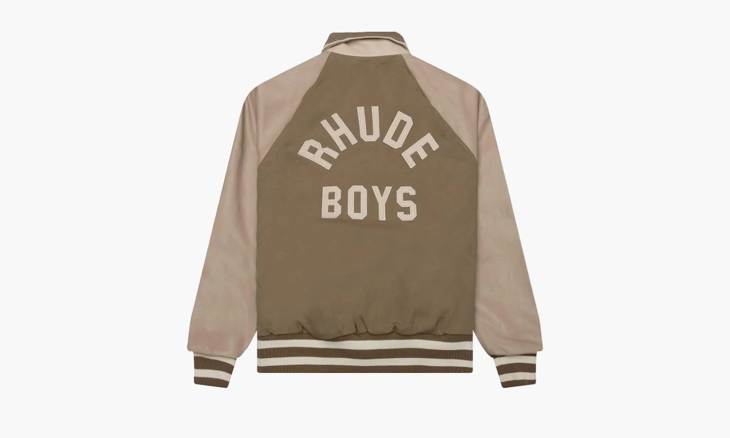 RHUDE Twill Boys Bomber Beige 