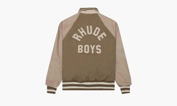 RHUDE Twill Boys Bomber Beige 