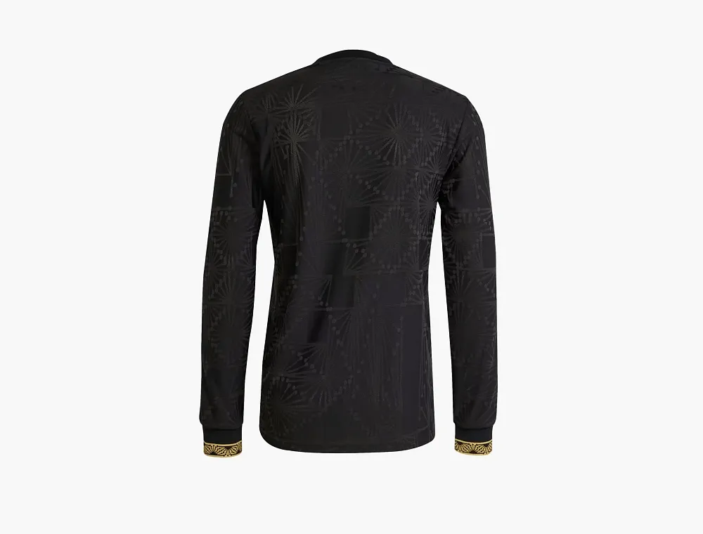 Adidas Originals Mexico Gold Long Sleeve Jersey Black