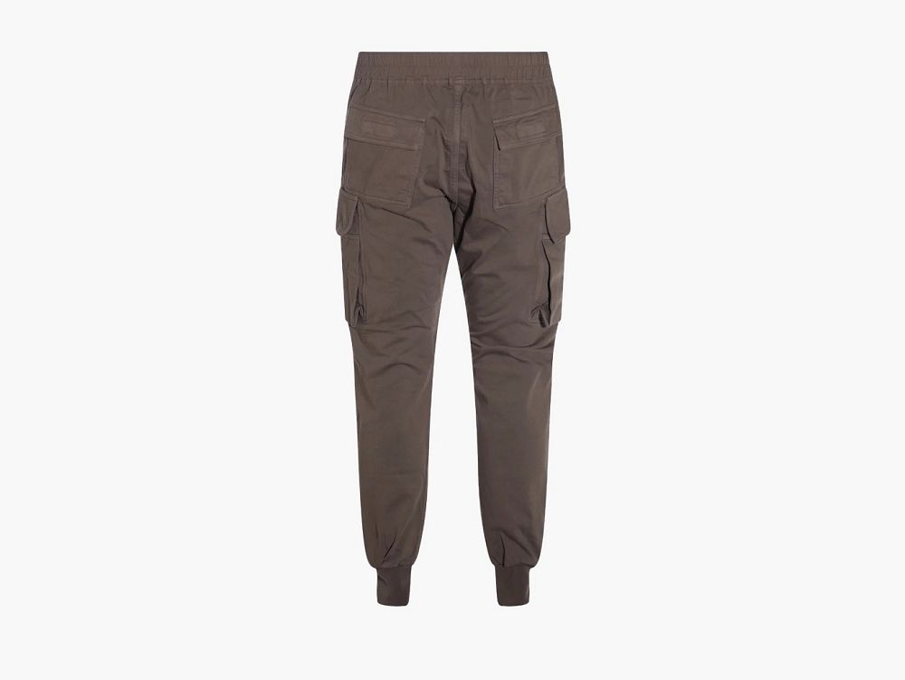 Rick Owens Drkshdw Cotton Mastodon Cut Pants Brown