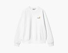 Carhartt WIP American Script Sweatshirt White