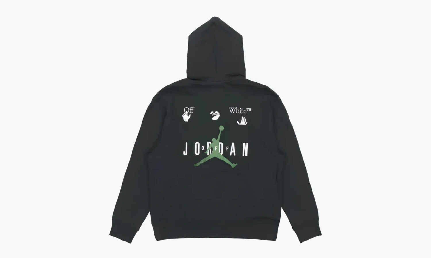 Jordan X Off-white Hoodie Black 