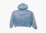 Enfants Riches Déprimés Classic Logo Hoodie Sun Faded Aqua 