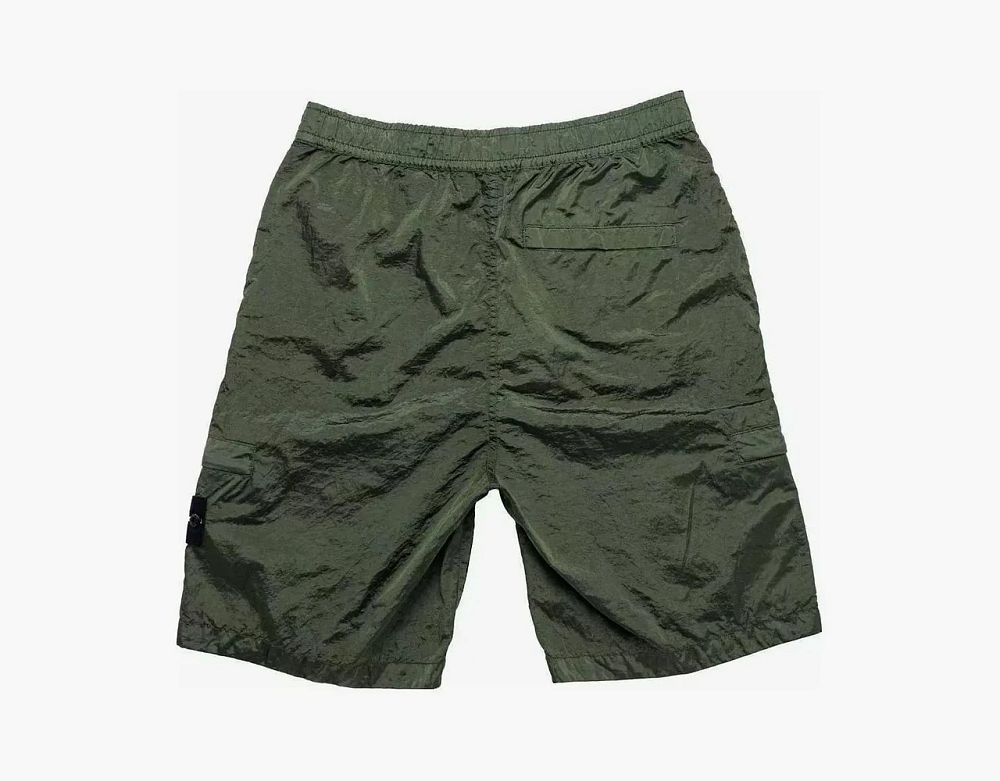 Stone Island Nylon Metal Watro-TC Shorts Sage Green