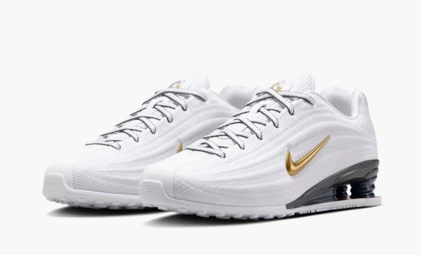 Nike Shox Z WMNS White Metallic Gold 