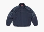 Supreme Spellout Embroidered Track Jacket  Navy 