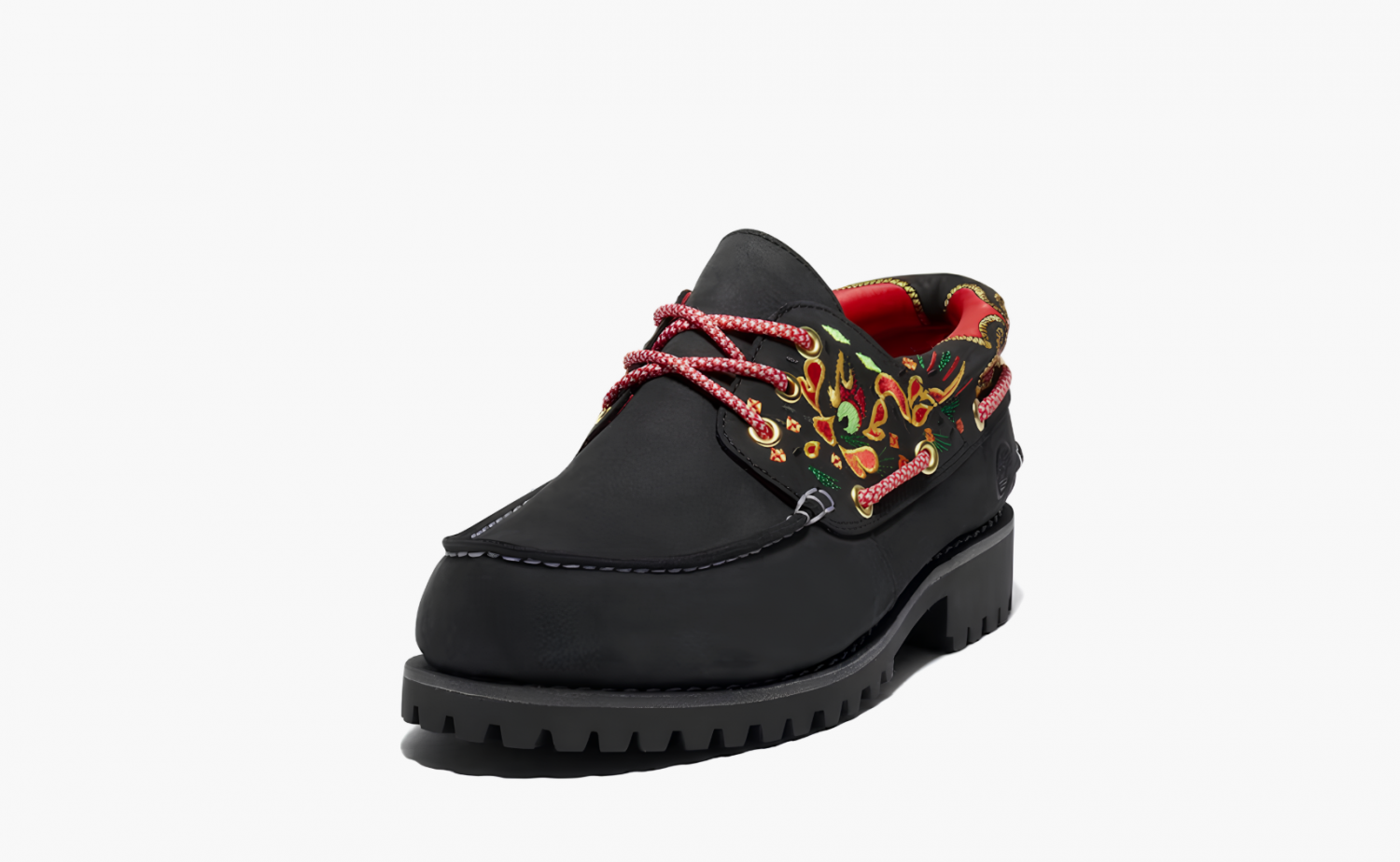 Timberland 3-Eye Lug Handsewn Boat x CLOT "Black" 