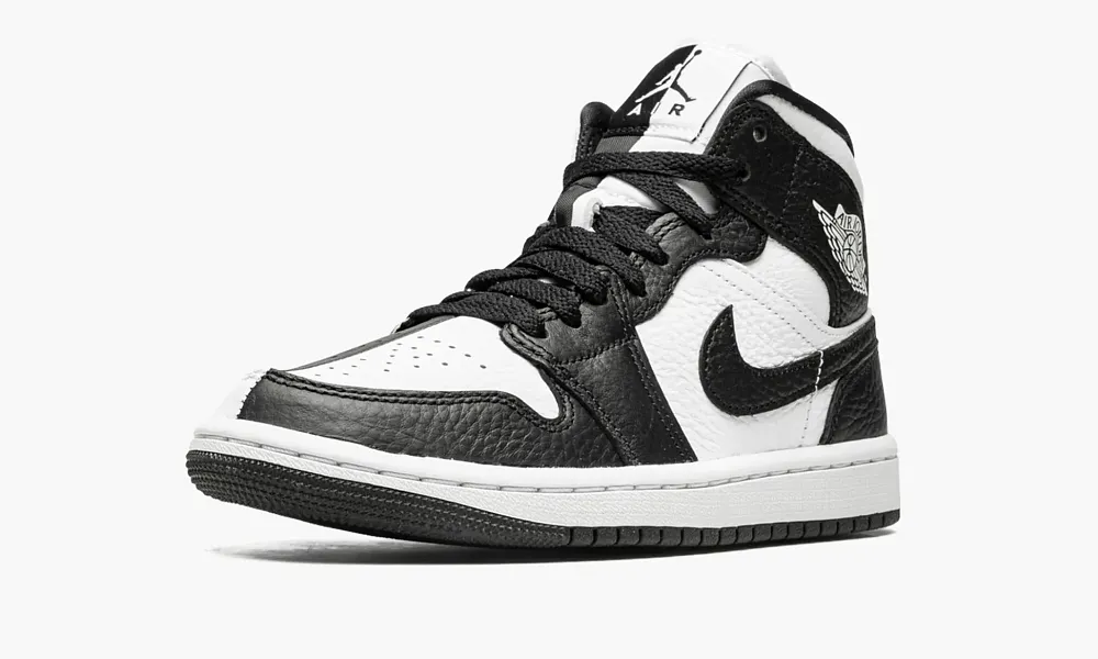 Air Jordan 1 Mid Split WMNS Black White