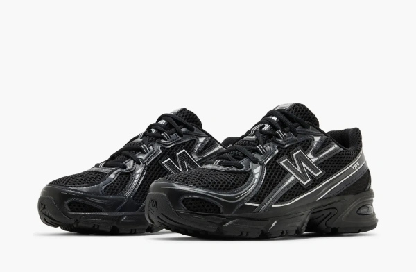 New Balance 740v2 Black Silver Metallic