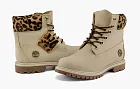 Timberland 6 Inch Safari Cheetah Waterproof Boot WMNS Ivory Nubuck