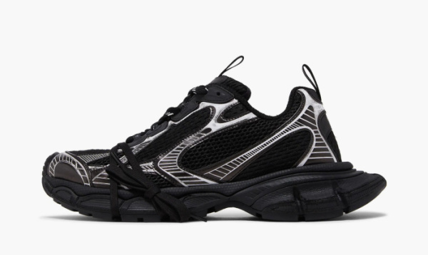Balenciaga 3XL Sneaker Worn-Out - Black White 