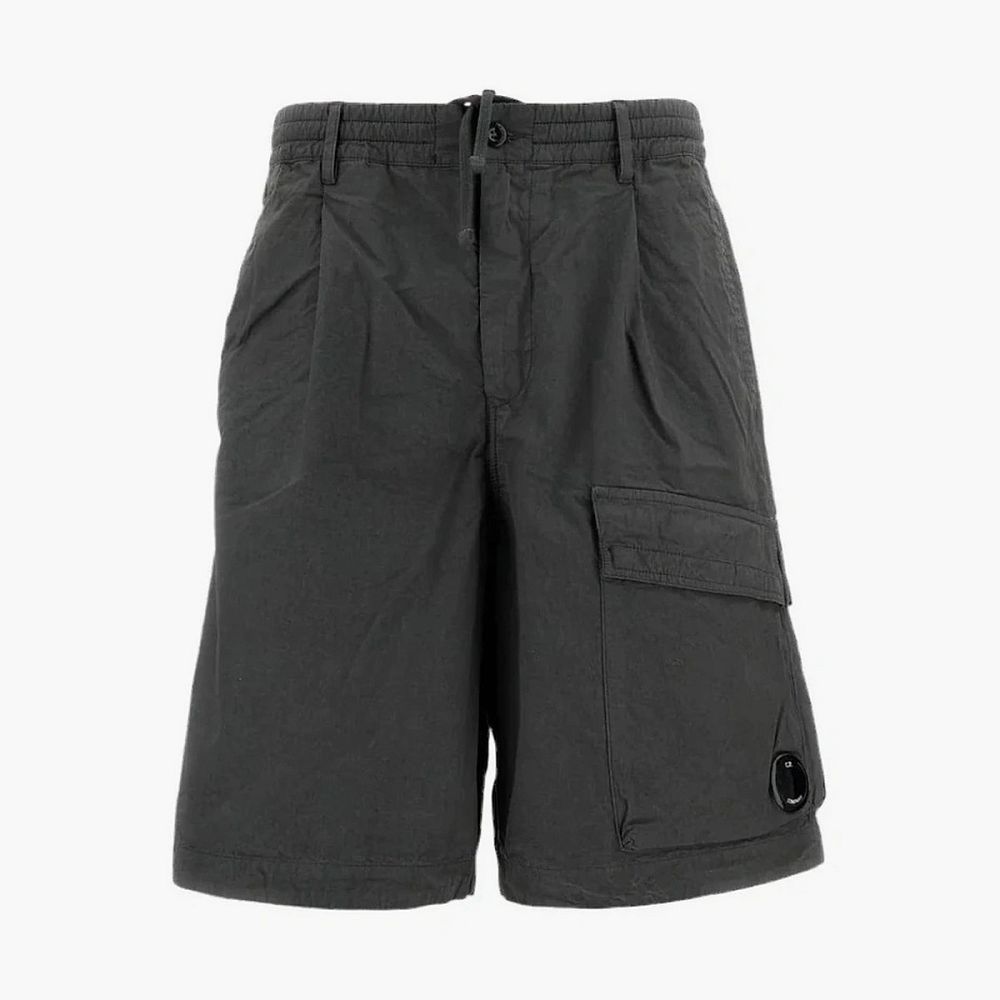 C.P. Company Micro-Reps Boxy Shorts Gray