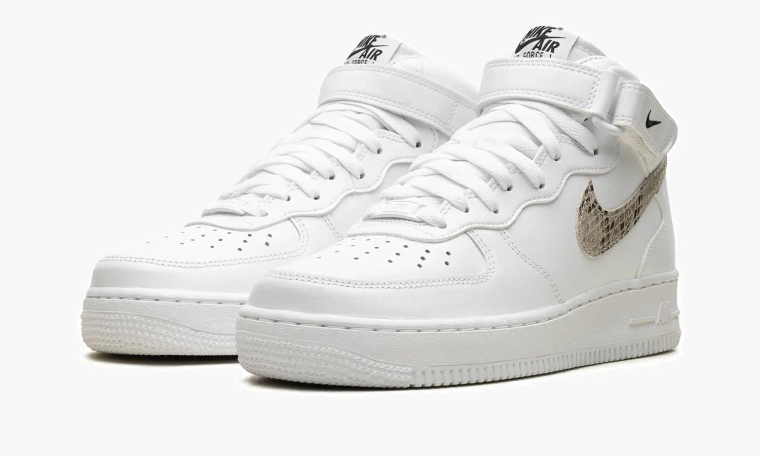 Air Force 1 '07 MID WMNS "White Snake Swoosh" 