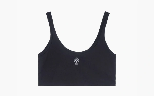 Chrome Hearts Cropped Tank Top Black 