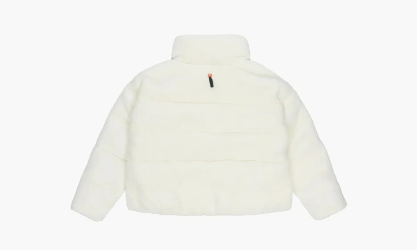 Nike Short Faux Fur Jacket White  Nike Short Faux Fur Jacket White