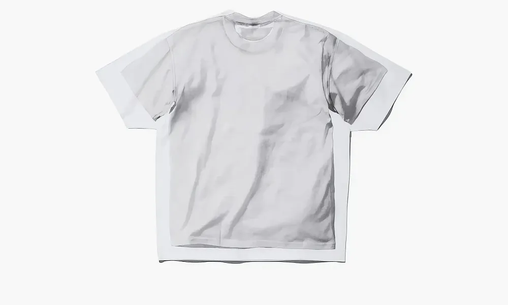 Supreme X Mm6 Maison Margiela Box Logo Tee white