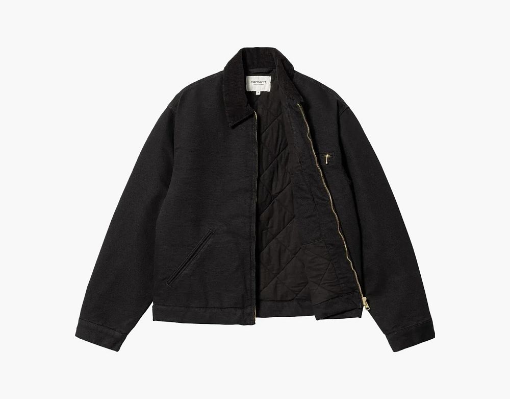 Carhartt WIP FW22 W Detroit Jacket - Black Logo