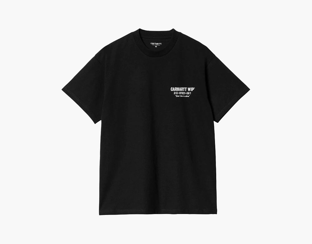 Carhartt WIP Less Troubles T-Shirt Black