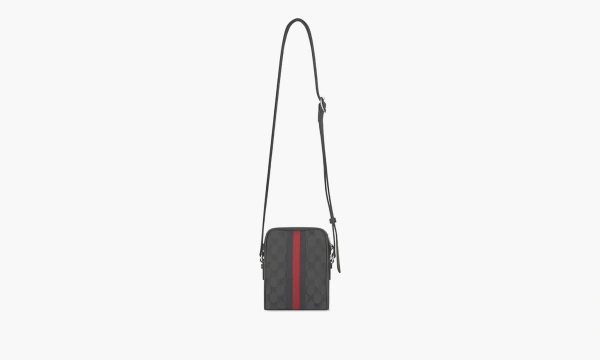 Gucci X Balenciaga The Hacker Project Shoulder Zip Bag Black 