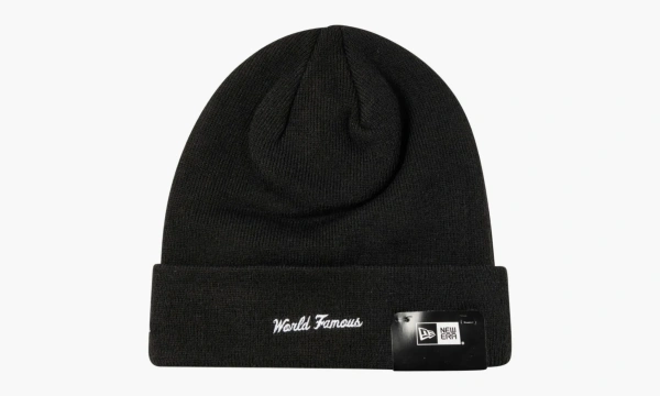 Nike Supreme New Era Box Logo Beanie Fw22 Black 