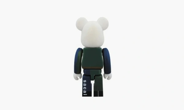 Bearbrick X Sacai Black Green  Bearbrick X Sacai Black Green