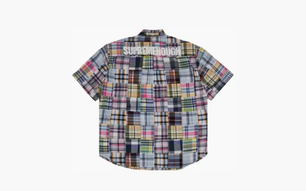 Supreme x Goodenough Patchwork Madras Short-Sleeve Shirt Multicolor 