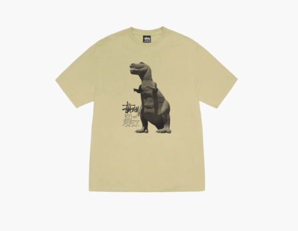 Stussy Big & Meaty Tee Pigment Dyed Elm  Stussy Big & Meaty Tee Pigment Dyed Elm