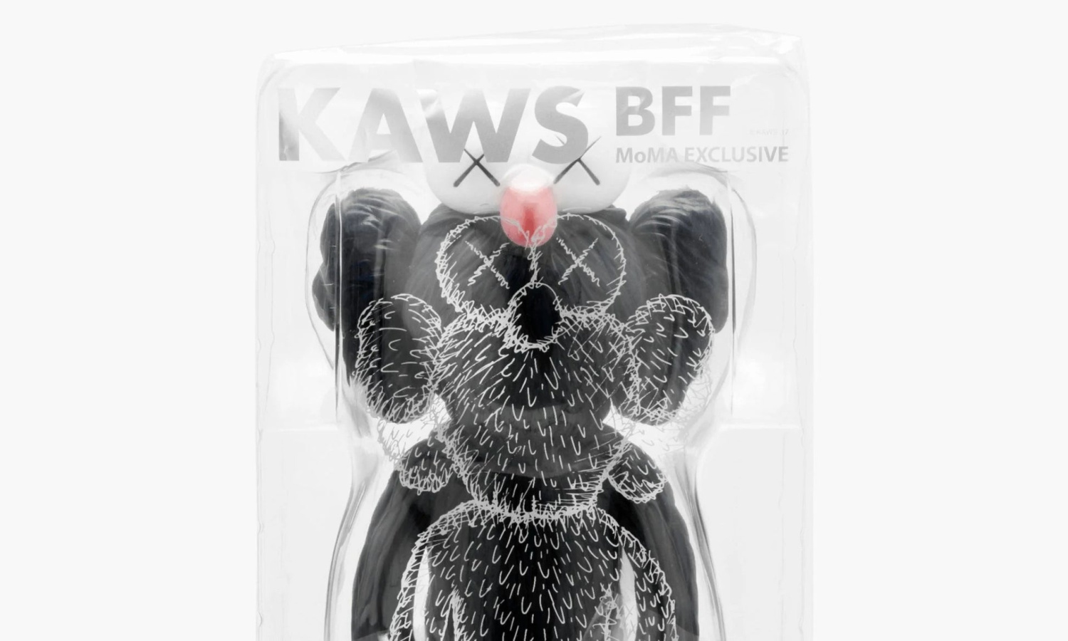 фото BFF Open Edition Vinyl Figure "Black" (Kaws)-KAWS010