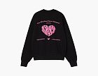 Carhartt WIP Productions Heart Sweatshirt Black Pink