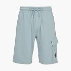 C.P. Company Light Fleece Lens Cargo Shorts Blue