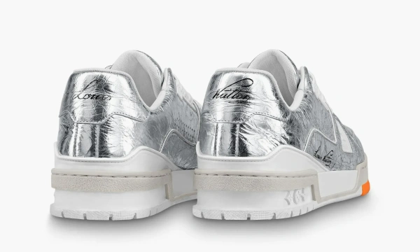 Louis Vuitton Trainer Silver 