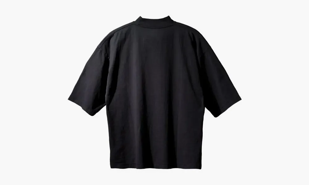 Yeezy X GAP X Balenciaga Logo 3 / 4 Sleeve Tee Black