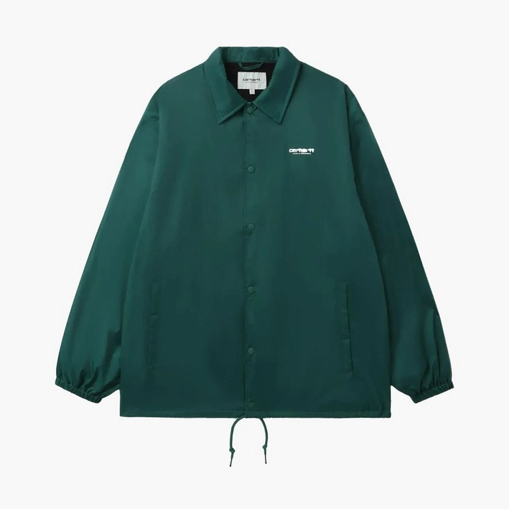 Carhartt WIP Print Coach Overshirt Green